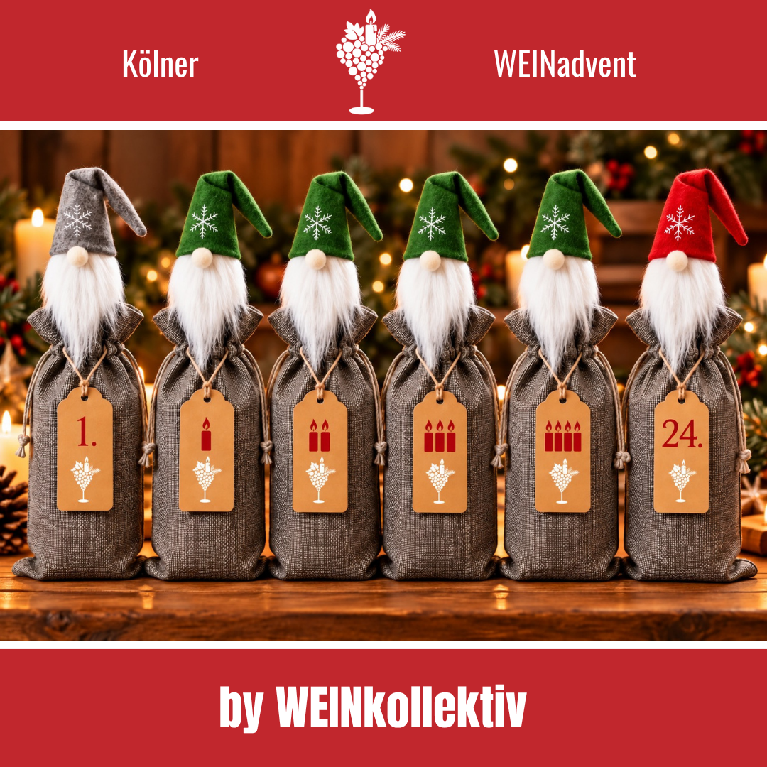 WEINadvent by WEINKOLLEKTIV - 6 Weine. 6 Adventsmomente.