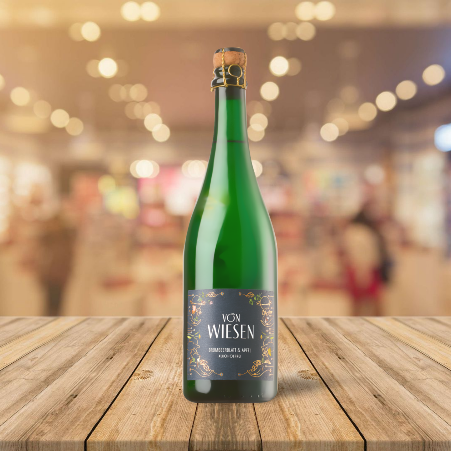 Brombeerblatt & Apfel Von Wiesen 0,0% alc.